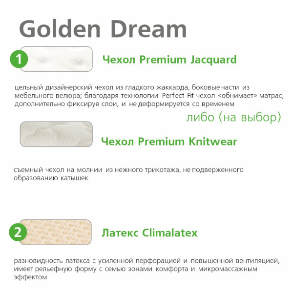 Матрас Vegas Ultra Golden Dream